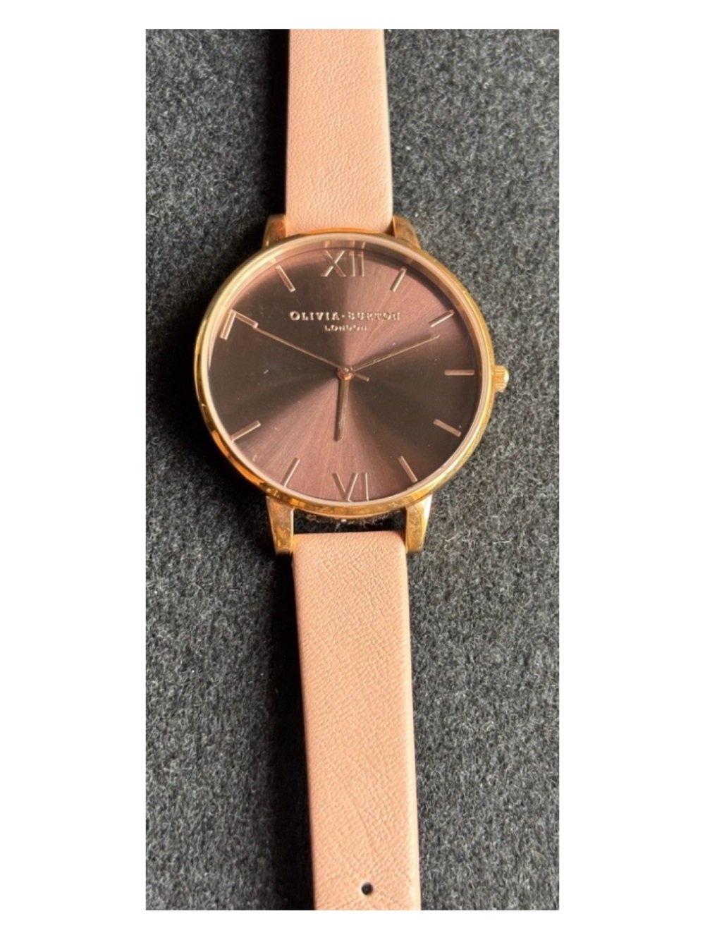 NWOT** Anthropologie Olivia Burton Langley Watch  **Needs Battery View 5